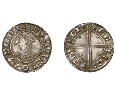 Cnut (1016-1035), Penny, Quatrefoil type, Bedford, Æthelgeat, æflig : t on bedf ·, Thetford C style (imitating late London C 