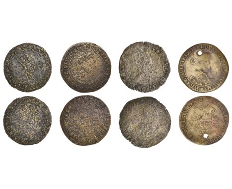 Edward VI (1547-1553), Imitation brass Shilling, mdxlix, mm. arrow, 4.41g/7h (S 6494A; DF –); together with others of a simil