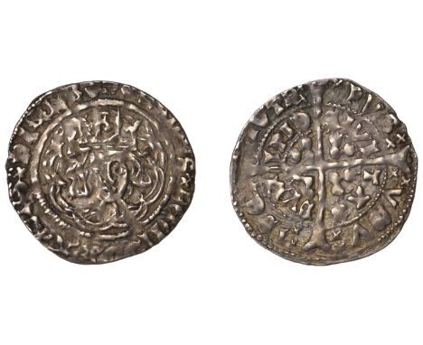 Henry VII (1485-1509), Late Portrait issues, Groat, Dublin, type 1, broad facing bust within tressure, open crown with straig