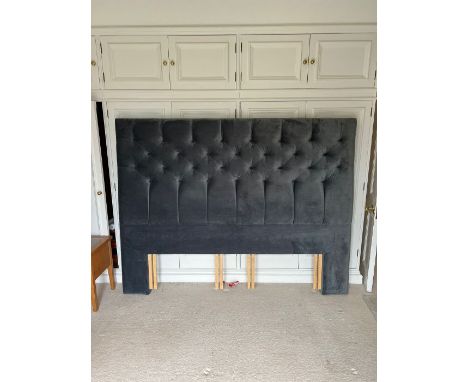 A grey headboard (7ft)