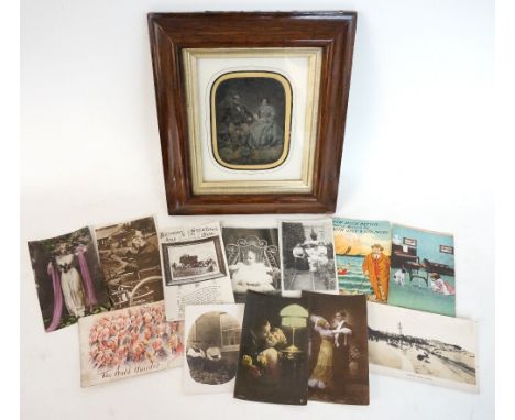 COLLECTION OF EARLY 20th CENTURY POSTCARDS
Scottish, humour, portraits and occasions noted, approximately 90 cards, a few per