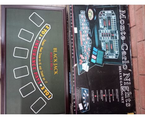 A Monte Carlo Roulette Casino game boxed 
