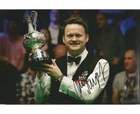 Shaun Murphy Signed Snooker 8x12 Photo. Good condition. All signed items come with our certificate of authenticity. We combin