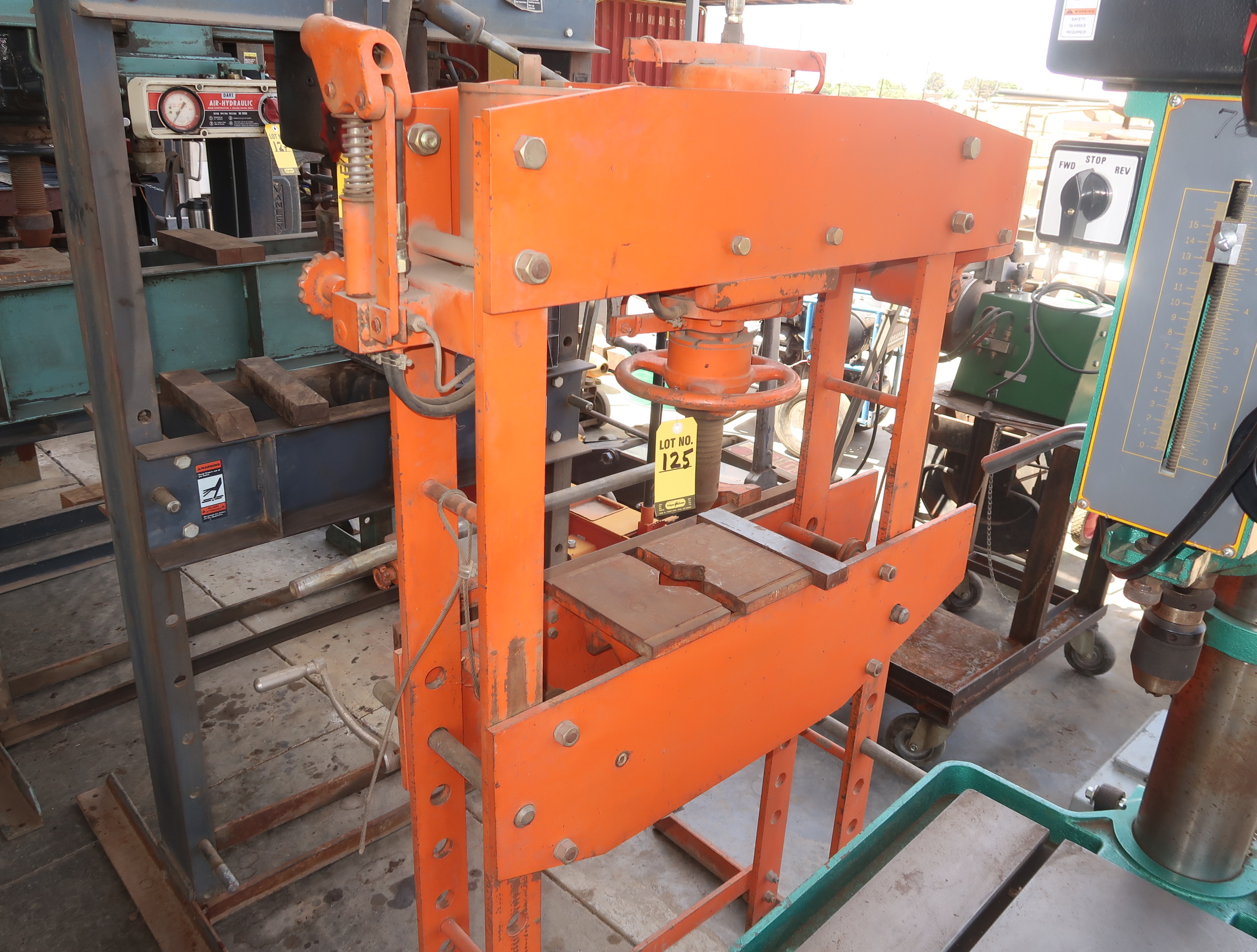 JET 35TON HYDRAULIC PRESS SN. 7017A