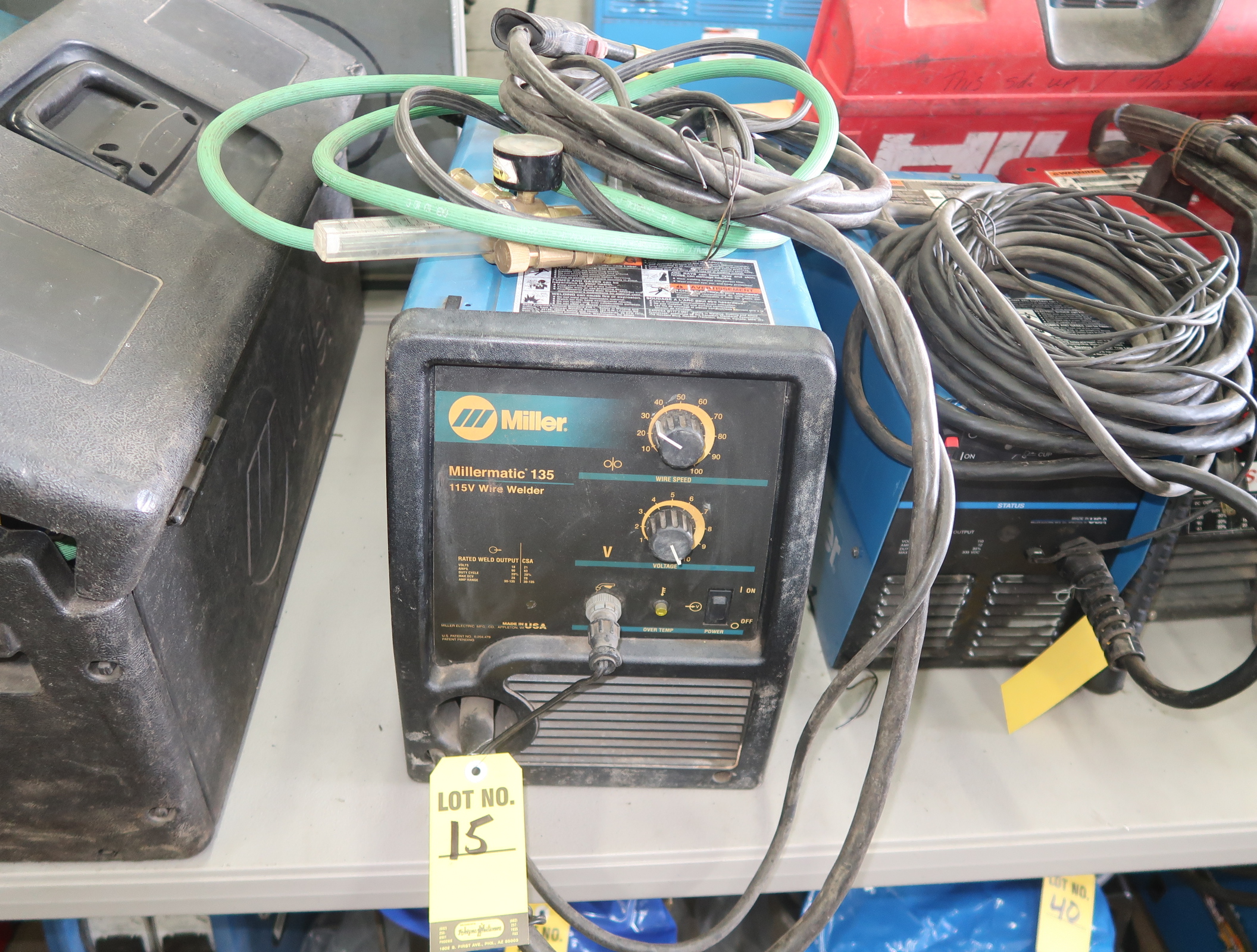 MILLER MILLERMATIC 135 115V WIRE WELDER SN. LE263079