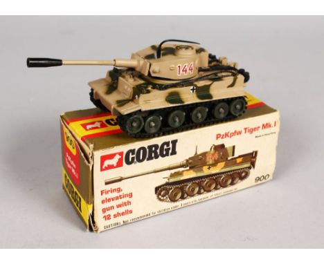 A CORGI P2KPFW TIGER MK 1 TANK, in original box.