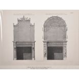 19th Century English School. "Drawing Room, Pier-glass and Table, designed for the Earl of Bute",