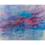 Julia Brooker (20th - 21st Century) British. "Dance", an Abstract, Oil on Canvas, Inscribed on the