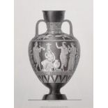 After Henry Moses (c.1782-1870) British. Study for an Urn, Print, 8.75" x 6.75", together with two
