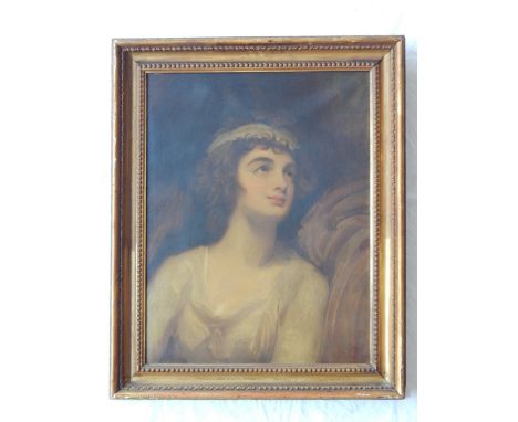 19th century century British School, Portrait of a young Lady Pamela Campbell, daughter of Lord Edward Fitzgerald I, oil on c