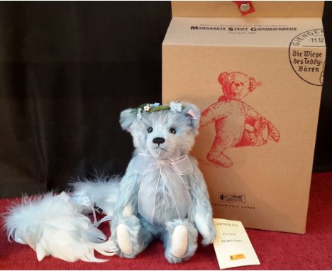 Steiff collectors bear named 'Celeste', mint condition with tag & complete with box 