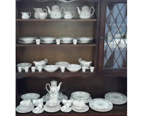 Large Royal Doulton dinner service & tea service named 'Provencal' 