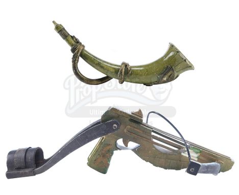 Sold at Auction: Mini Pistol Crossbow With Arrows
