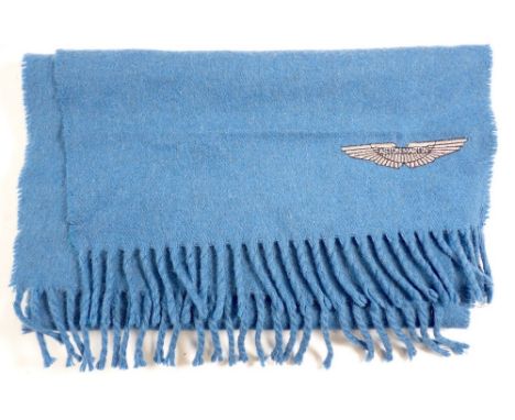 An Aston Martin woollen scarf 