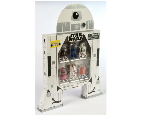 Hasbro Star Wars Astromech Droid Pack inc R7-F5 QT-KT R7-D4 - Entertainment Earth Exclusive. Condition Excellent to Excellent