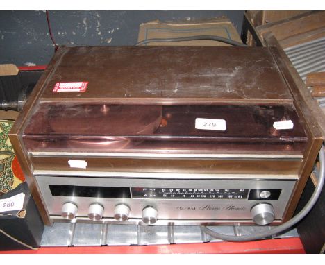A Casio calculator and a record player 