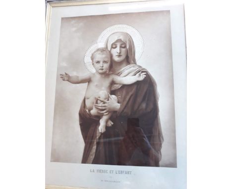 A 19th century religious print 