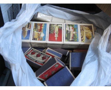 A bag with quantity of misc vintage matches 