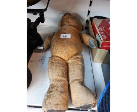 A vintage teddy bear 