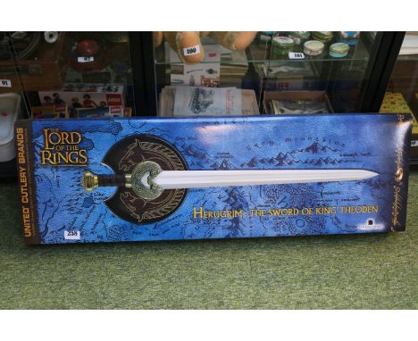 Boxed The Lord of the Rings Herugrim: The Sword of King Theoden by United Cutlery Brand 