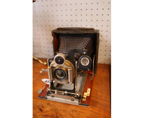 Antique Concertina folding camera 