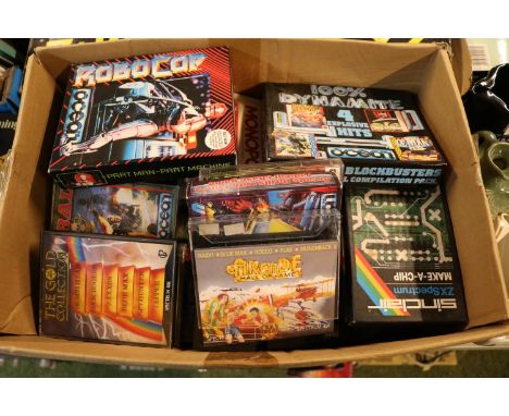 Large Collection of assorted Spectrum 48/128K to include Monopoly, Gauntlet etc.