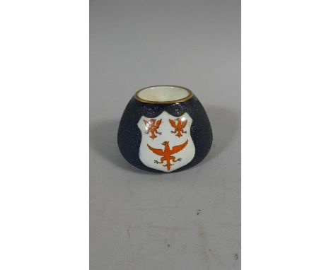 A Carlton Ware Match Striker with The Queen's College, Oxford Coat of Arms, Marked Fribourg &amp; Treyer Oxford to Base 