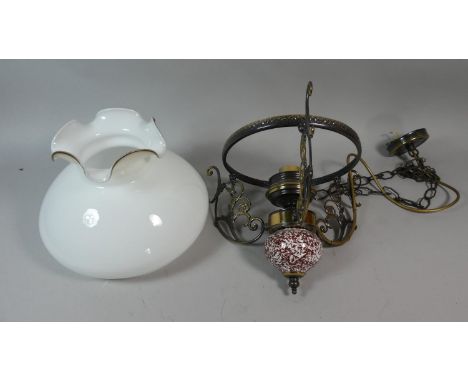 A Modern Reproduction Ceiling Lamp 