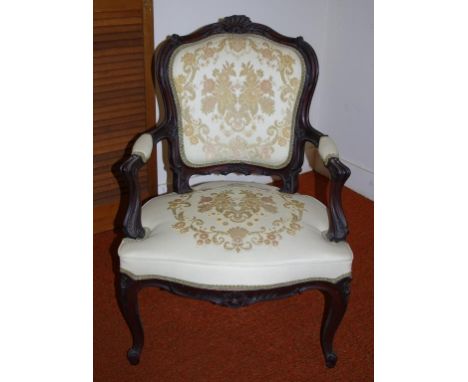 Vintage French style armchair