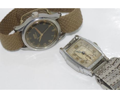 Vintage Craven and Tissot watches Craven watch as inspected