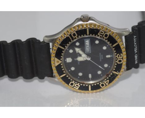Vintage Citizen Promaster alarm-chronograph watch circa 90s