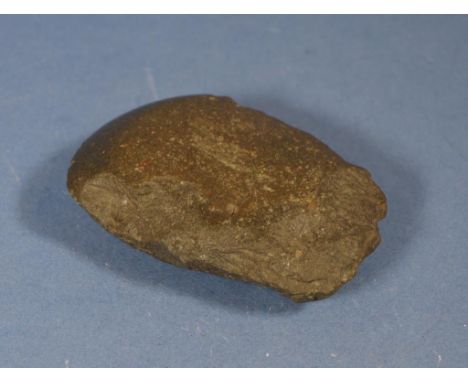 Aboriginal stone hand axe sharpened edge. L13cmc approx