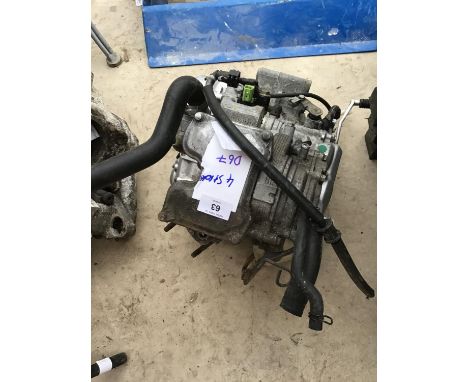 A FOUR STROKE YAMAHA ENGINE 