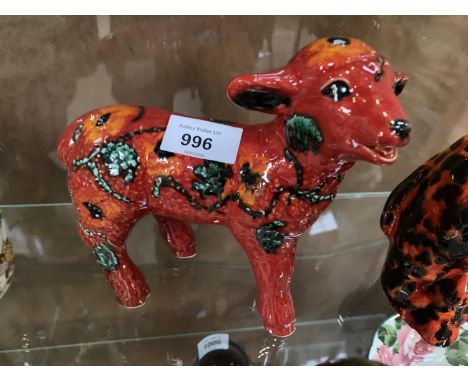 AN ANITA HARRIS CERAMIC LAMB MODEL 