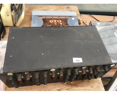 A GTO 600W 4/3/2 CHANNEL POWER AMPLIFIER AND AN MM ELECTRONICS AMPLIFIER 