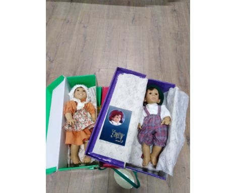 5 VINTAGE BOXED DOLLS MAKER D ANTON JOS
