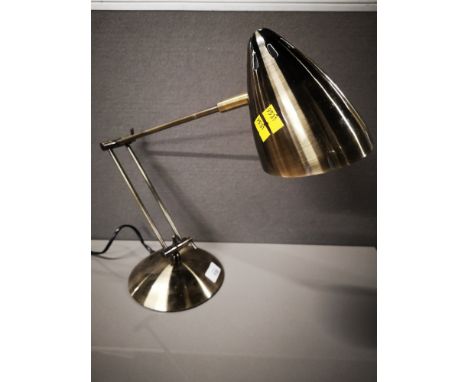 DESK LAMP NICKEL EFFECT