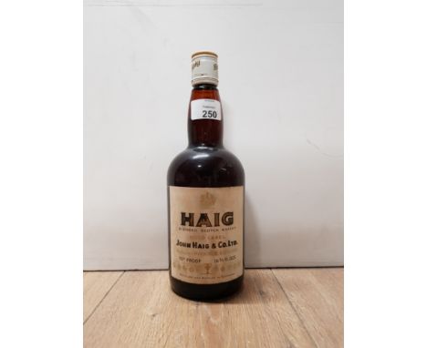 VINTAGE BOTTLE OF HAIG BLENDED SCOTCH WHISKY 70ø PROOF