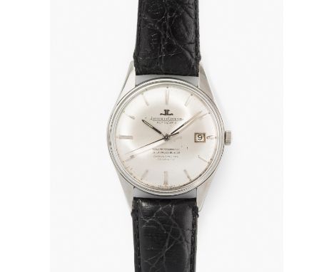 Jaeger LeCoultre "Chronometre Geomatic", um 1968Edelstahl Gehäuse Nr. 883938, 36 mm, Schraubboden. JLC Automatic Cal. 881, We