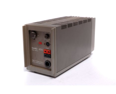 A Quad 303 Power Amplifier, in maker's box, untested