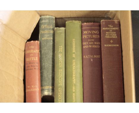Early Cinema and Optical Books, Moving Pictures - How They Are Made and Worked, Talbot, F A, Heinemann, 1923,The Handbook of 