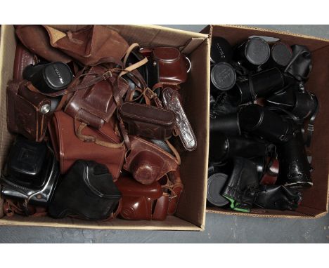 A Quantity of Various Lens & Camera Cases, from maker's including Pentax, Canon and more (2 boxes)