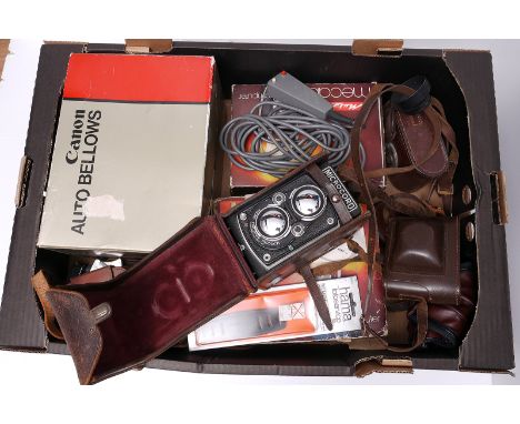 An MPP Microcord TLR Camera, togerher with various other cameras and accessories (a lot)accessories are not MPP specific, see