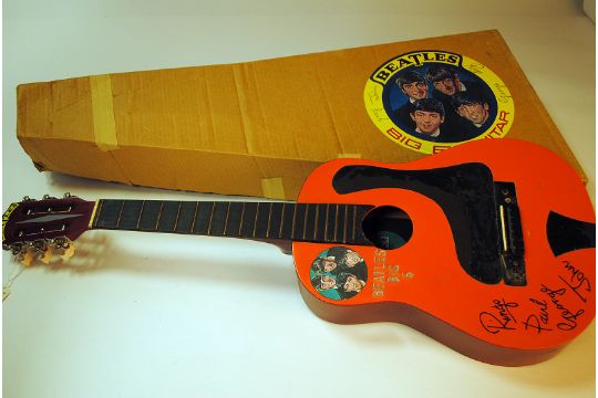 cardboard guitar toy