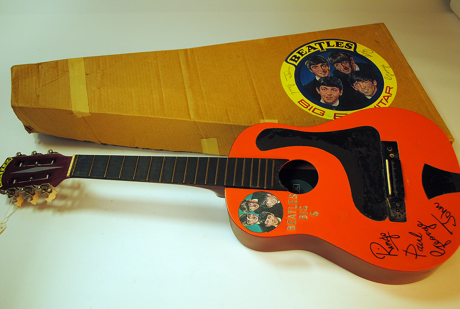 cardboard guitar toy