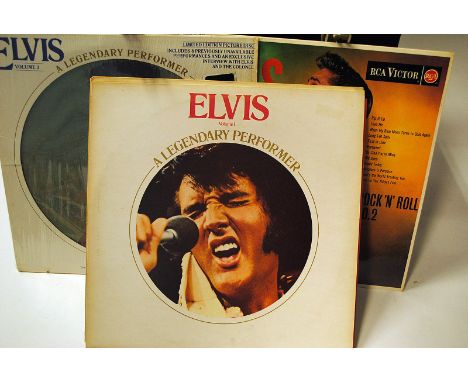 Elvis Presley,  fifteen albums including Loving You, The Sun Collection, Blue Hawaii, In Concert and others sold with a Golde