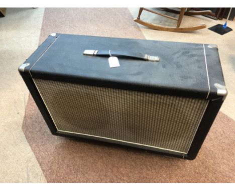 LARGE MODERN SPEAKER, on wheels, 71cm wide