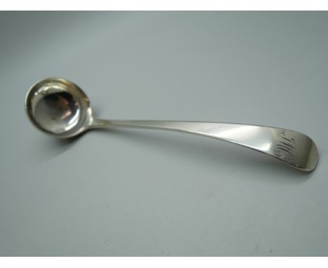 A small silver ladle, London 1806, Richard Crossley, 37g