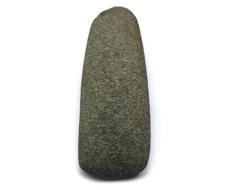 Neolithic large axe, Igneous H.D. &amp; R Smith, West Kenner, Wiltshire, 918g, 195mm.