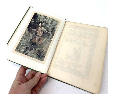 BURNETT (FRANCES HODGSON ) "The Secret Garden." first edition, col plts with tissues comp by Charles Robinson, orig cl gt, 19